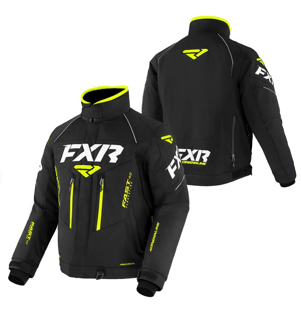 Куртка для снегохода FXR Adrenaline №1 black (текстиль) (L)
