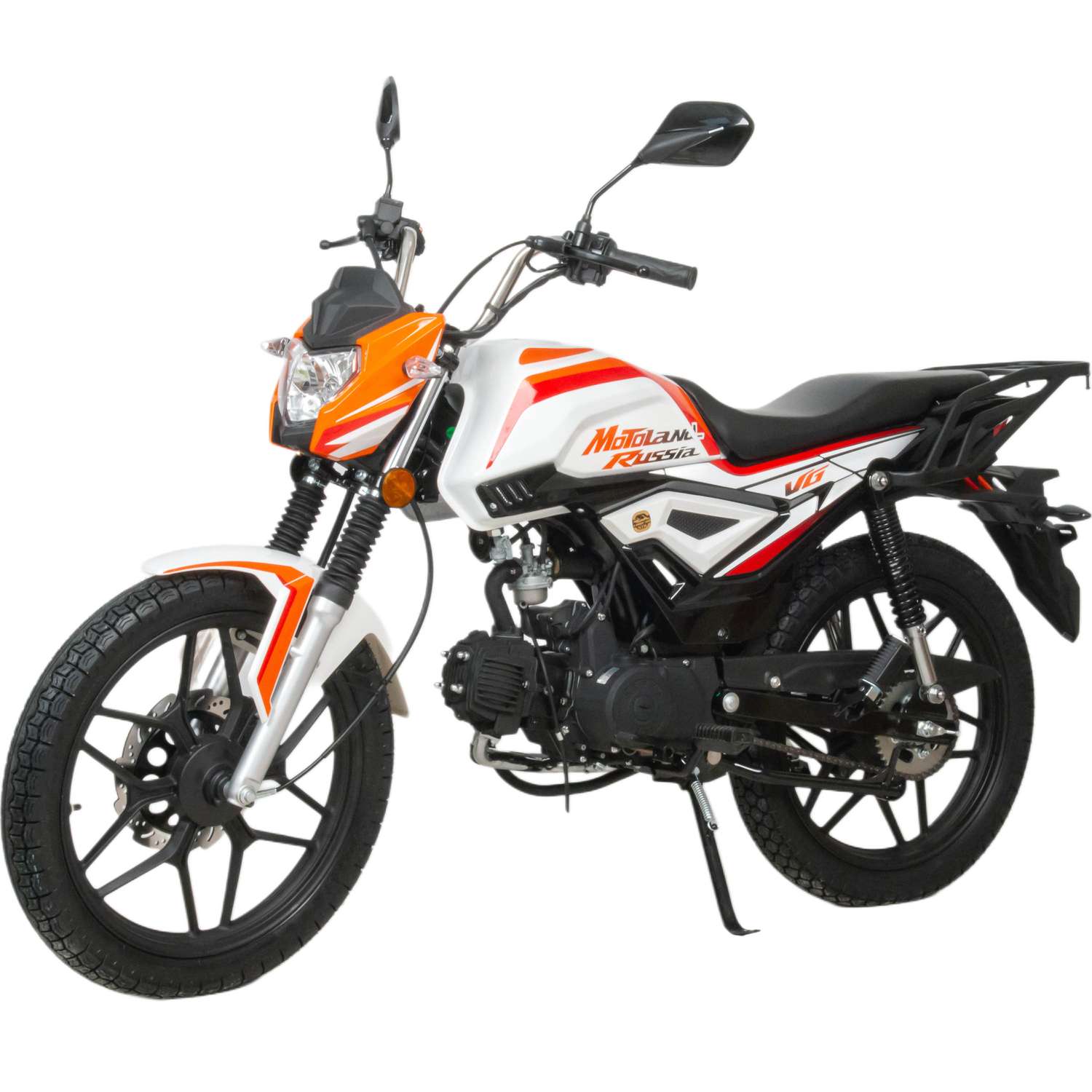 Мопед Motoland Альфа VG 11 (LM48-D) оранжевый (A)