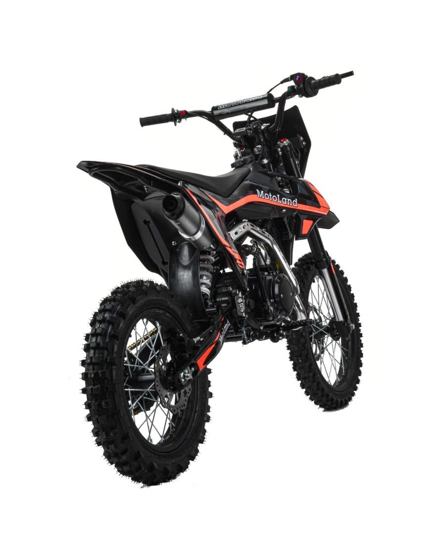 Питбайк  Motoland 150 GF150 E 17/14  оранжевый Питбайк  Motoland 150 GF150 E 17/14  оранжевый