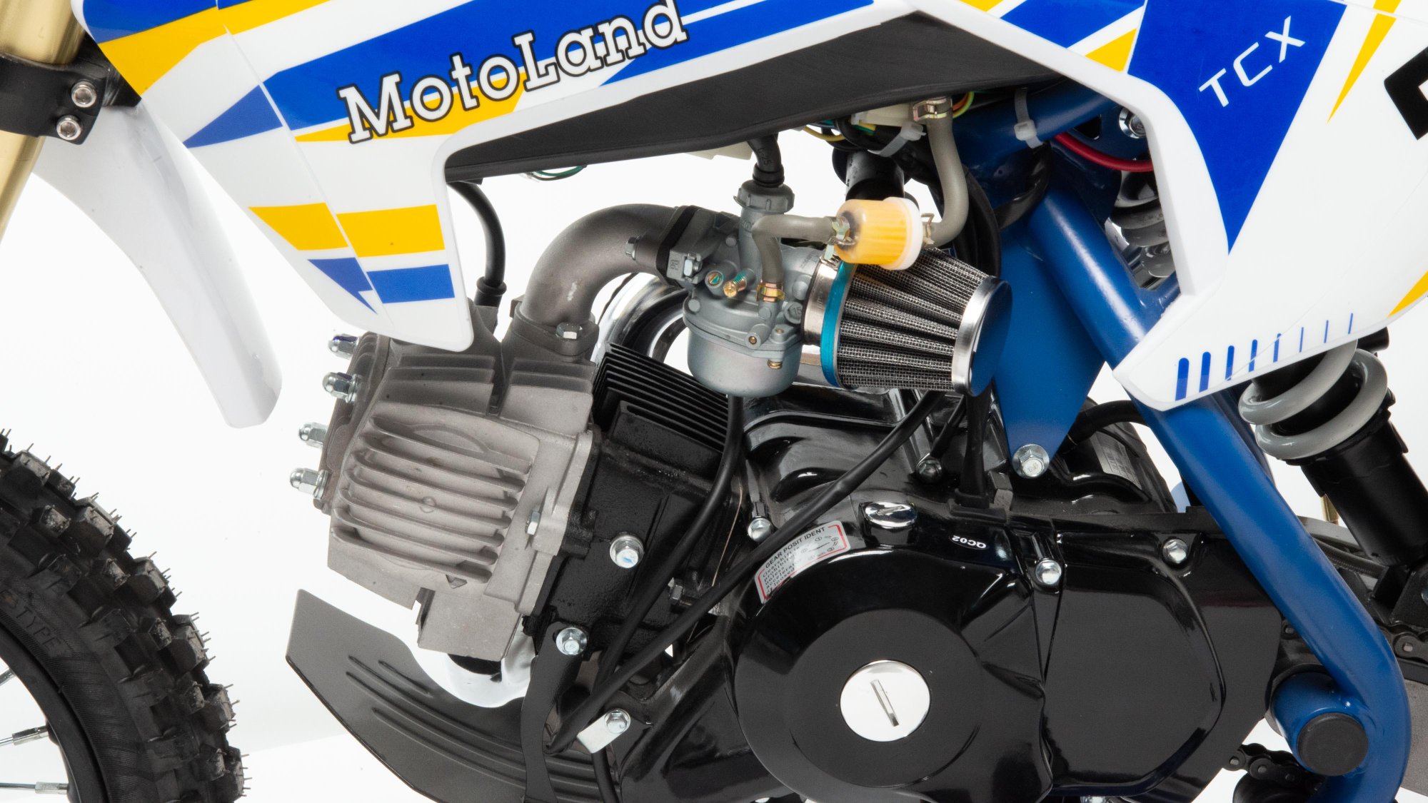 Питбайк  Motoland TCX125 E 14/12 синий Питбайк  Motoland TCX125 E 14/12 синий